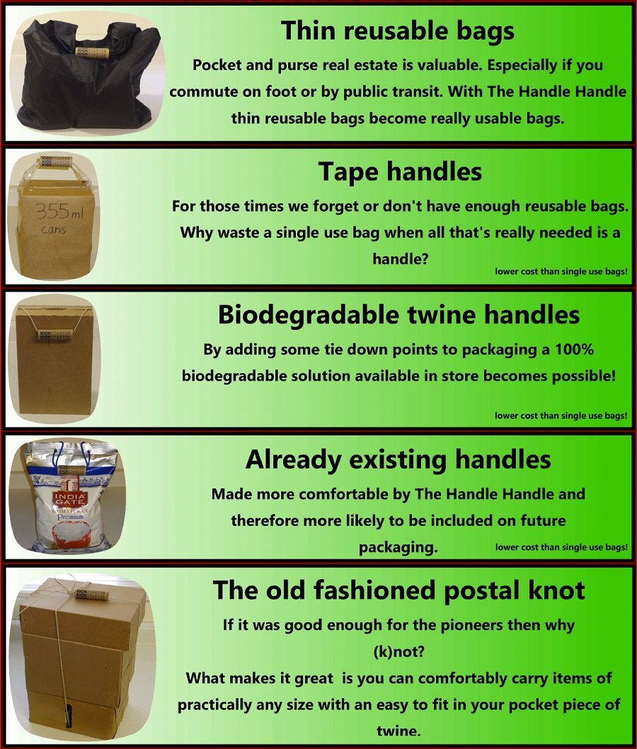 Ideas to reduce single use bsg waste with The Handle
              Handle™